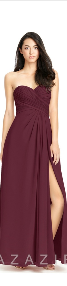 NEW Azazie cabernet Arabella Allure